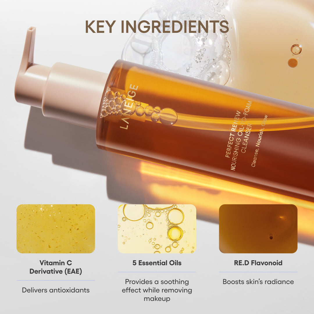 Perfect Renew Nourishing Oil-to-Foam Cleanser
