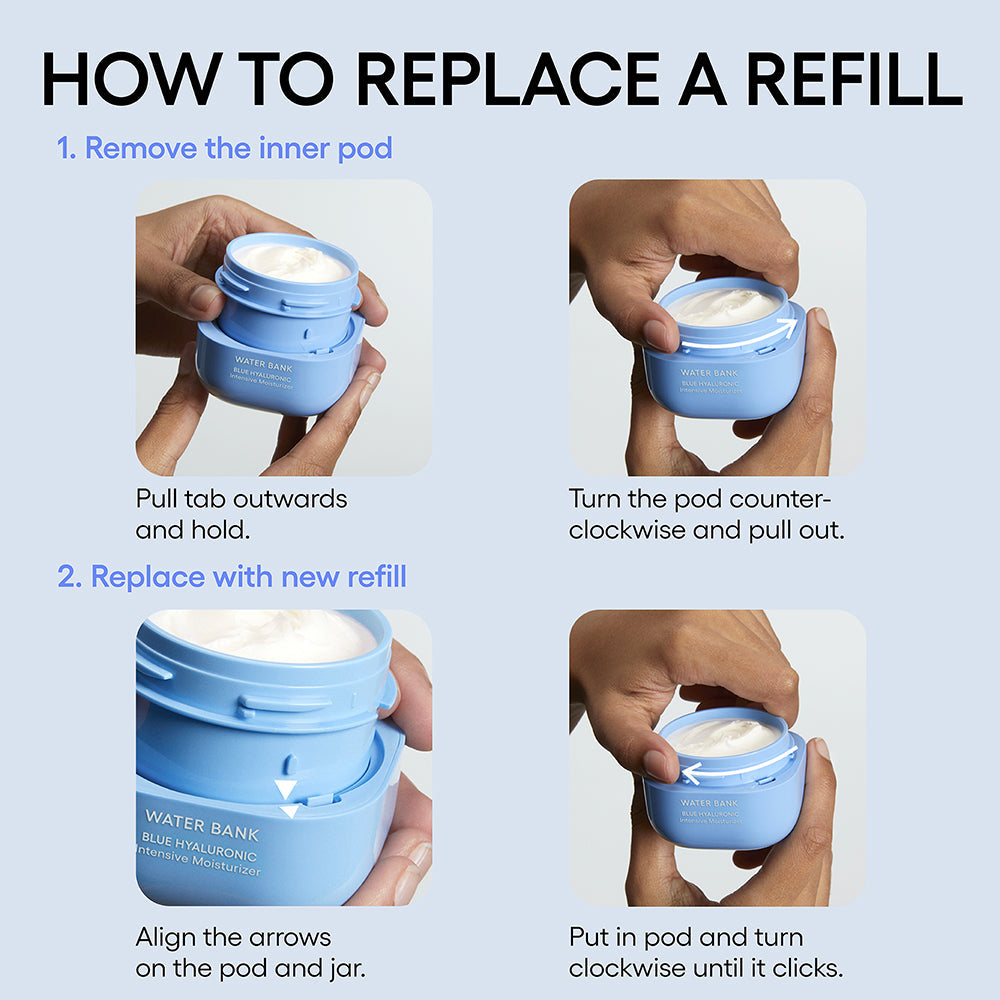 Water Bank Blue Hyaluronic Intensive + Refill Duo